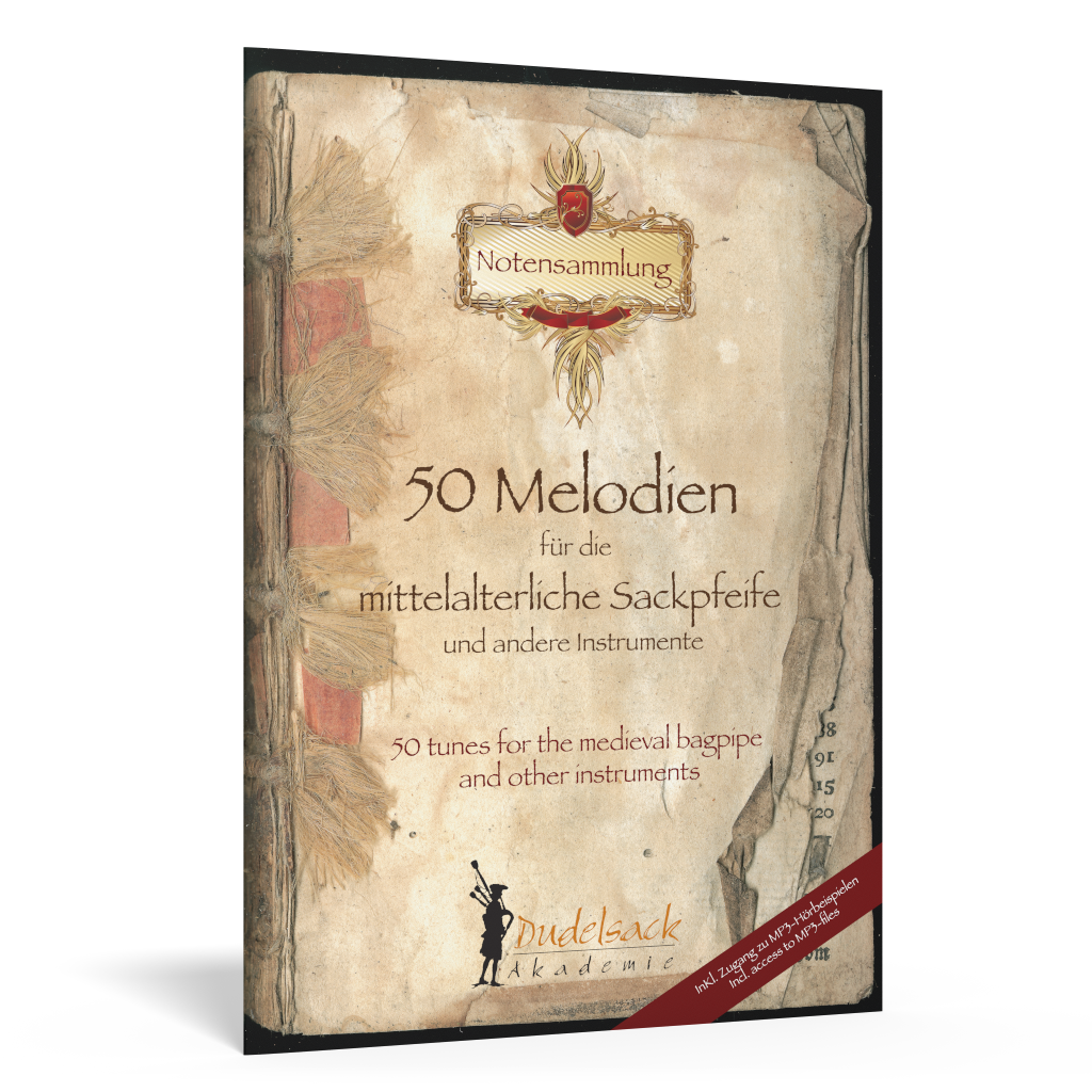 Learn medieval bagpipes with Brian Haase from Fabula 1 50 melodies